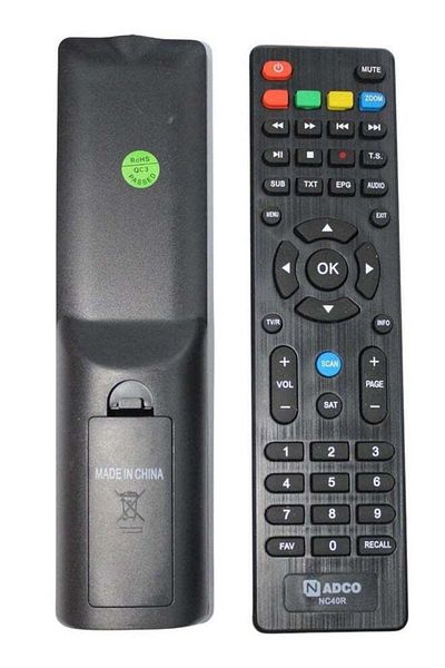 erorex Satellite Receiver Remote Control for Nadco NC40R