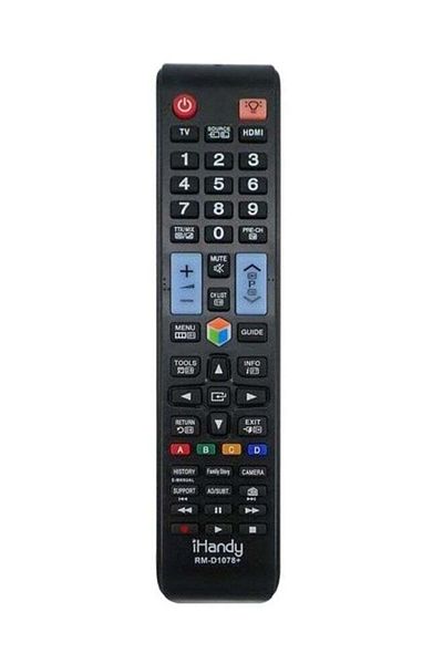 erorex جهاز تحكم عن بعد عالمي لتلفزيون LCD من سامسونج باللون الأسود