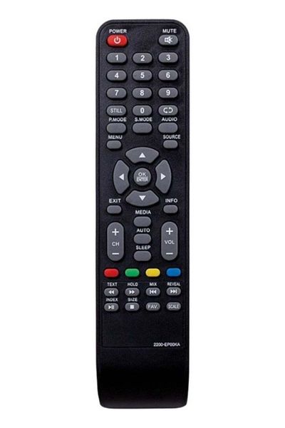 erorex Kamosonic 2200-EP00KA TV Remote Control