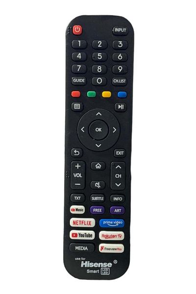 erorex Hisense TV Remote Control Replacement, Fits 4K UHD Models, Upgraded Design