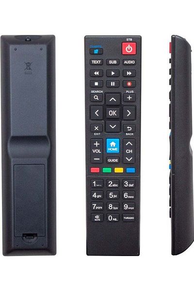 erorex زر تطبيقات KR Tivibu Home+TV لجهاز التحكم عن بعد RM-M16 عبر الأقمار الصناعية