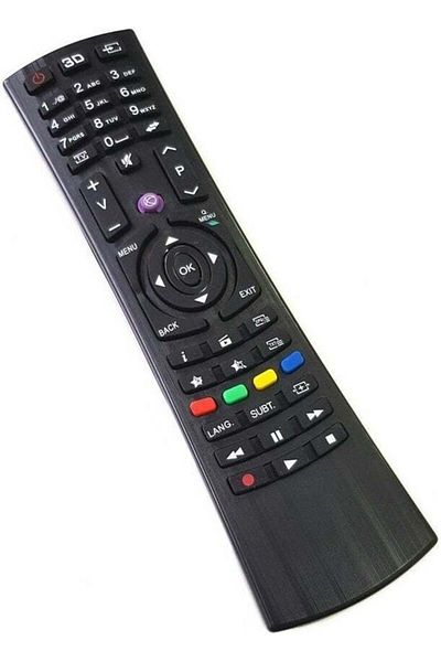 erorex جهاز التحكم عن بعد FULLY-313H المتوافق مع أجهزة التلفاز LCD ثلاثية الأبعاد من Vestel