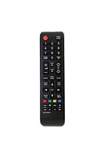 erorex Remote Control For Samsung 3D LCD Smart TV Black