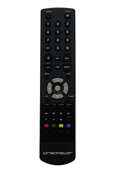 erorex Dreamstar Dreamstar DS-3000G HD Satellite Receiver Remote Control Original