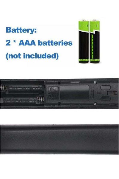 erorex Wireless Ir Remote Control For Samsung Sound Bar Hw-K850 Hw-K950 Hw-K850 Za Black