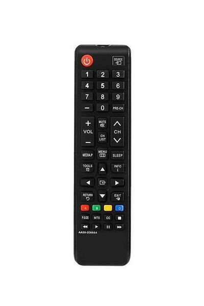 erorex جهاز تحكم عن بعد بديل لتلفزيون سامسونج LCD عالي الدقة باللون الأسود