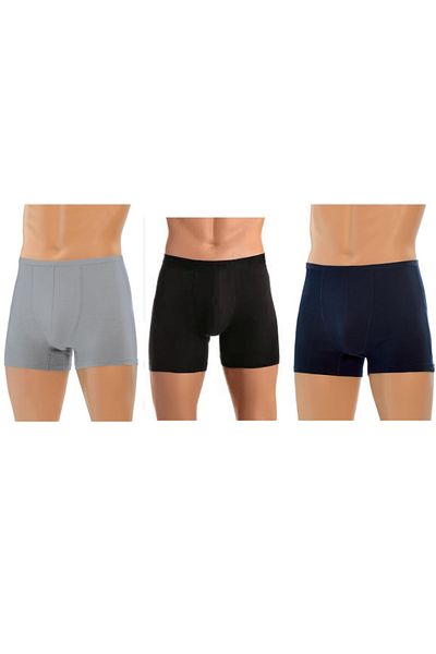 pary underwear Ανδρικά Boxer 9 Pack 3 Χρώματα Lycra Modal Ποιότητα Υφασμάτινα Boxer