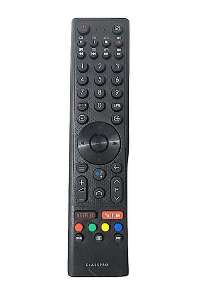 erorex Replacement Remote For Class Pro Smart Tv – Universal & Reliable