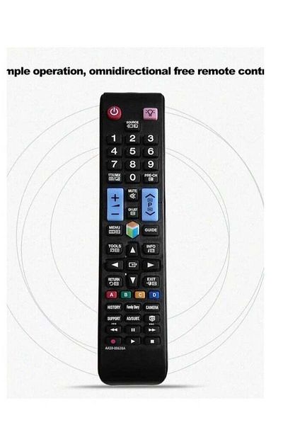 erorex Replacement Wireless Universal TV Remote Control For Samsung HD LED Smart TV Black
