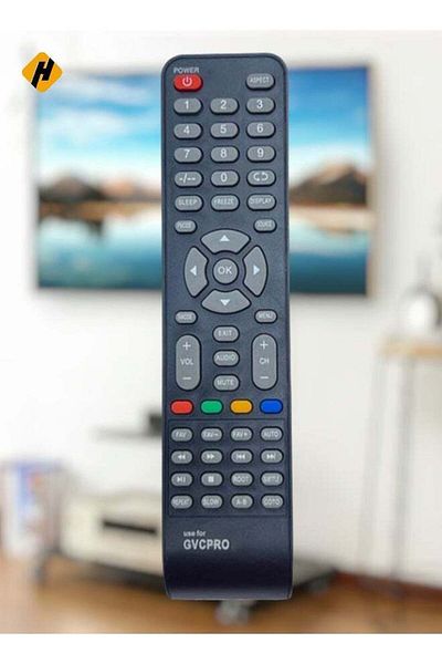 erorex Replacement Universal Remote Control For Jvc Pro Led Lcd Smart Tv Black