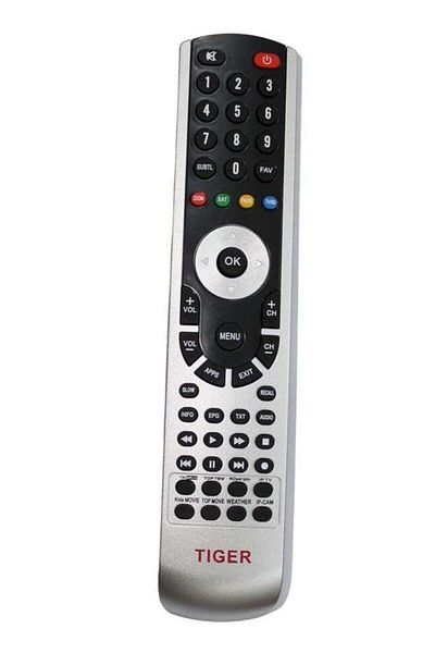 erorex Remote Control Replacement for Tiger Sat Receiver