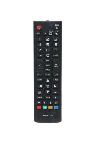 erorex Remote Control For Lg Tv Black