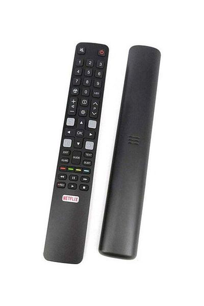 erorex Remote Control For Tcl 4K Screen Black
