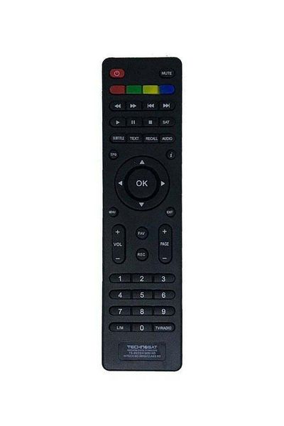 erorex Smart TV Remote Control Black