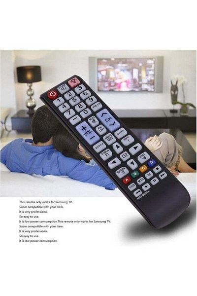 erorex Original Smart Intelligent Remote Control For Samsung Tv Black