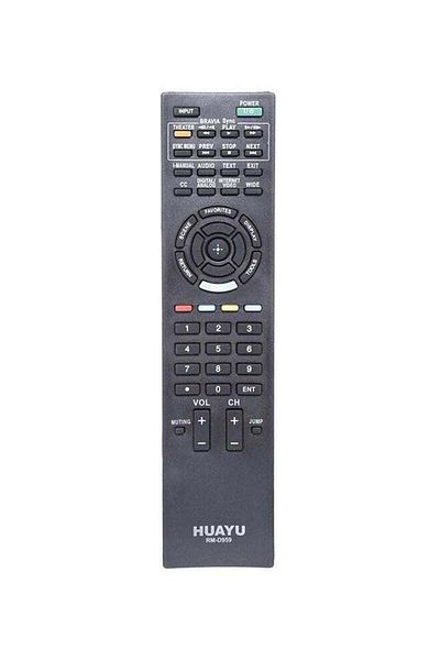 erorex Remote Control For Sony LCD/LED TV Black