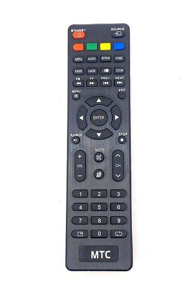 erorex جهاز استقبال القنوات الفضائية MTC DANSAT 2018 Asianet HD، مناسب لجهاز التحكم عن بعد الخاص بالتلفزيون (أسود)