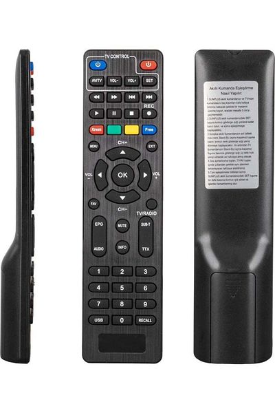 erorex جهاز التحكم عن بعد الفضائي المميز لجهاز Kr Sungate Sunplus Astra Falcon Full HD TV ( )