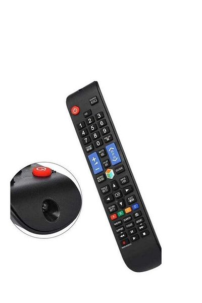 erorex Replacement Wireless Universal TV Remote Control For Samsung HD LED Smart TV 23 x 2.6 x 4.6cm Black