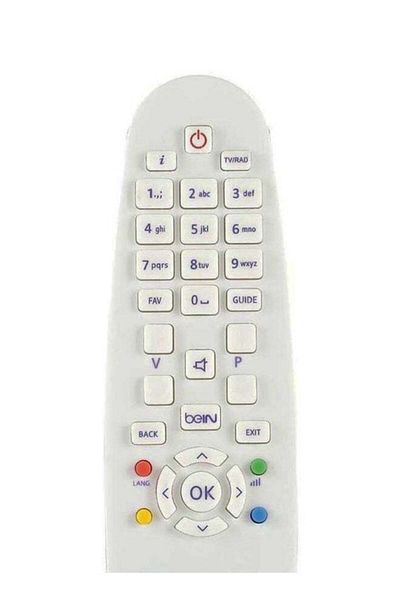 erorex Bein Sport Receiver TV Remote Control White/Purple
