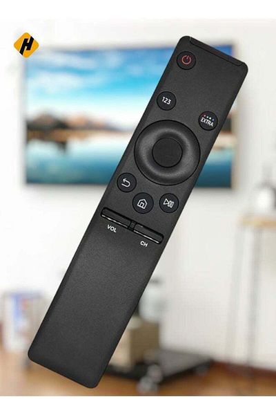 erorex Universal Replacement Remote Control For Samsung Smart TV Black