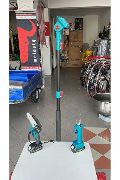 TELESKOPİK DAL BUDAMA SETİ 15CM PALA 30MM MAKAS