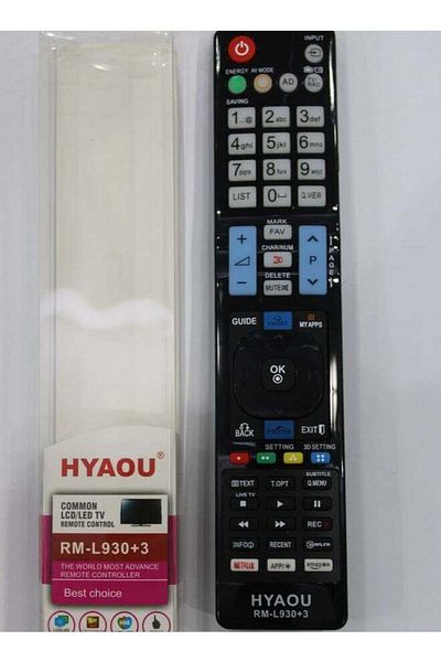 erorex LG TV Replacement remote Works with ALL LG televisions RML930plus3