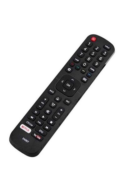 erorex Remote Control Replacement And Backup Accessory For Hisense Television Black