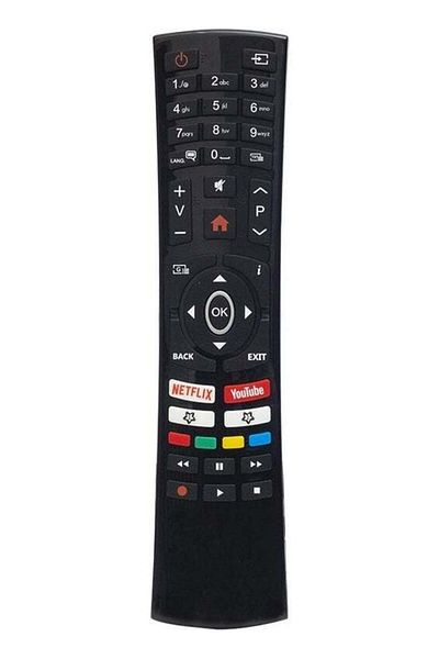 erorex جهاز التحكم عن بعد للتلفزيون الذكي Regal Smart LED الخاص بجهاز استقبال Netflix Satellite