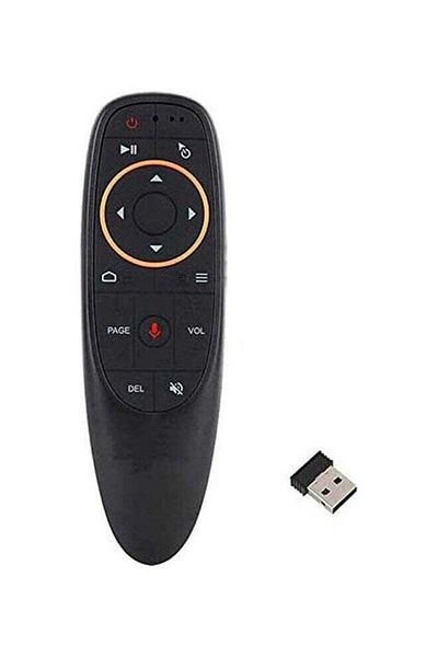 erorex G10 Voice Air Mouse 2.4Ghz Wireless Voice Smart Remote Control For Android Tv Box Pc Laptop Black