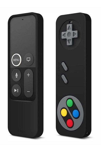 erorex R4 Retro case for Apple TV Siri Remote - Black