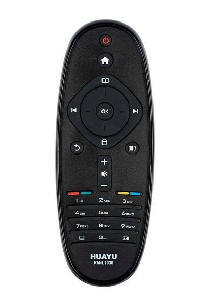erorex جهاز التحكم عن بعد العالمي HUAYU RM-L1030 لأجهزة تلفزيون PHILIPS | جهاز التحكم البديل من PHILIPS