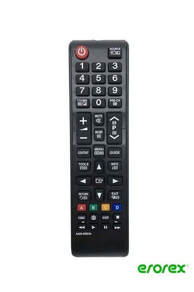 erorex جهاز التحكم عن بعد الجديد AA5900603A مناسب لتلفزيون Samsung LCD الذكي ثلاثي الأبعاد