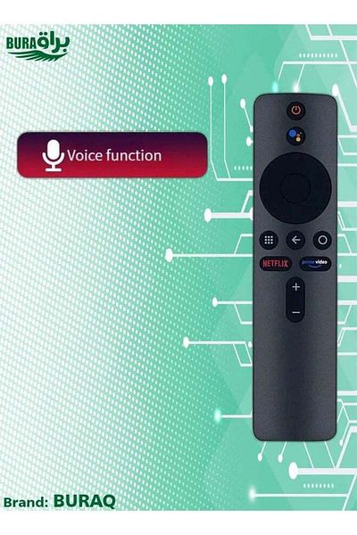erorex M Miaoyan For Xiaomi Tv Remote Control Bluetooth Voice International Version Projector Tv Box Black