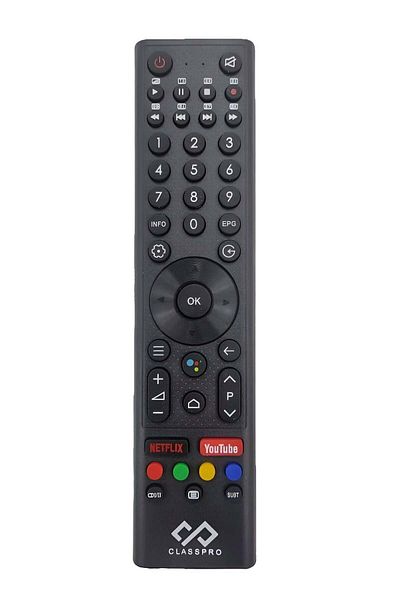 erorex Niversal Replacement Remote Control for Class Pro Smart Tv Easy Navigation and Control