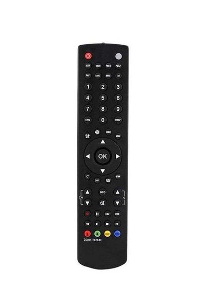 erorex Portable Universal Smart Tv Remote Control Replacement For Rc1910 Tv Control Black