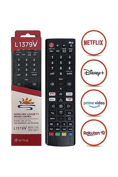 erorex جهاز تحكم عن بعد بديل للتلفزيون الذكي LG1379V من LG