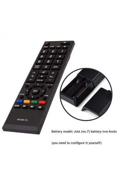 erorex Replacement Remote Control For Toshiba 3D Smart Tv Black