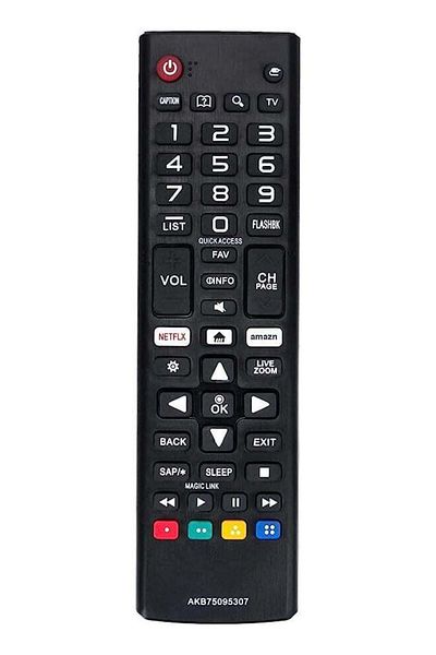 erorex جهاز تحكم عن بعد بديل لتلفزيون LG LED/LCD (AKB75095307)