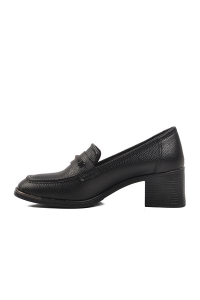 Pierre Cardin حذاء نسائي كلاسيكي بكعب أسود - PC-54355 Z