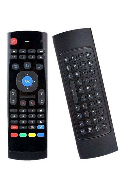 erorex Wireless Remote Control Keyboard For Android TV Black