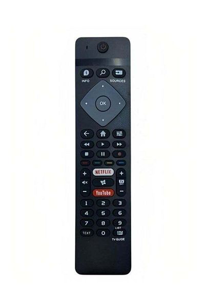 erorex Replacement Universal Remote Control Use For Phili@Ps Led Lcd Smart Tv Black