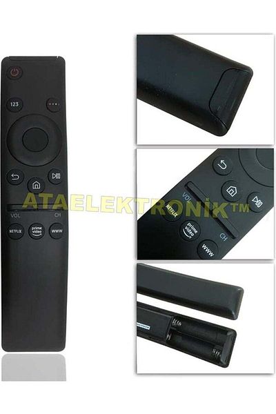 erorex جهاز التحكم عن بعد الذكي للتلفزيون الذكي Samsung BN59-01312K 4K Suhd المتوافق مع Netflix Prime Button A I R 2
