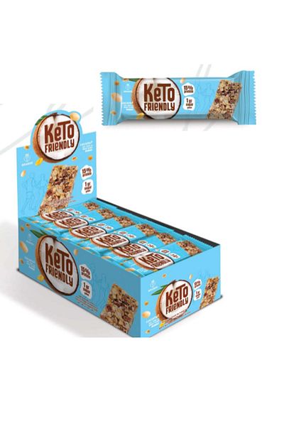 GRANIO Keto Coconut Ground Pistachio Bar 30 g (24 Pcs)