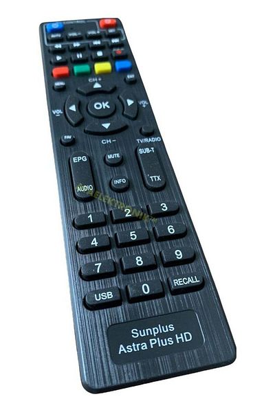 erorex Original Sunplus Astra Falcon Full HD Satellite Receiver Remote Original Product