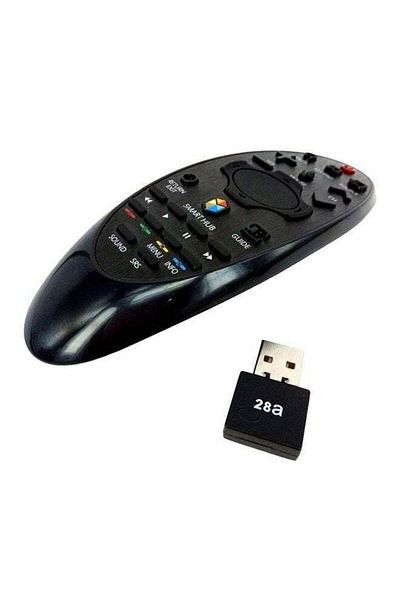erorex Remote Control For Samsung Smart Touch TV Black
