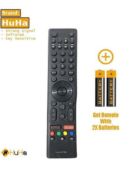 erorex Replacement Remote Control For Class Pro Smart Tv