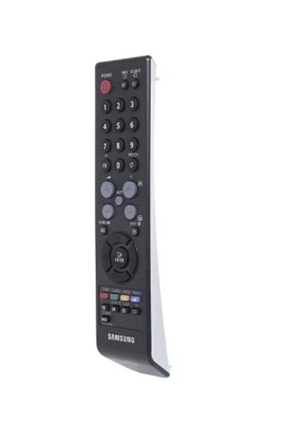 erorex جهاز التحكم عن بعد لتلفزيون سامسونج LCD/LED باللونين الأبيض والأسود