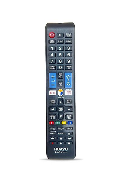 erorex Smart LCD LED TV Remote Control Multi Replacement For Samsung Black RM-D1078+2