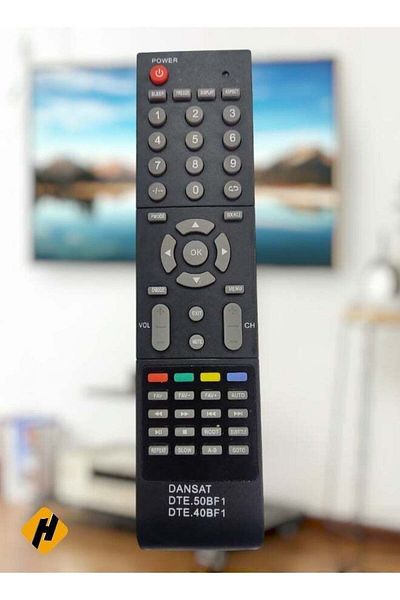 erorex Dansat Remote Control For Dansat DTE.50BF1 DTE.40BF1